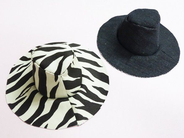 裏表の帽子が完成