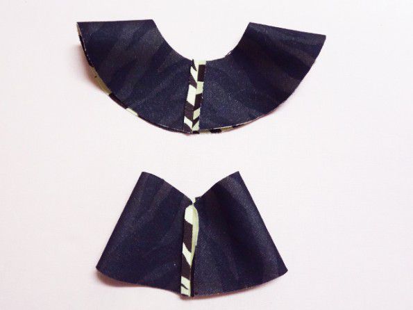 縫い代をアイロンで割る