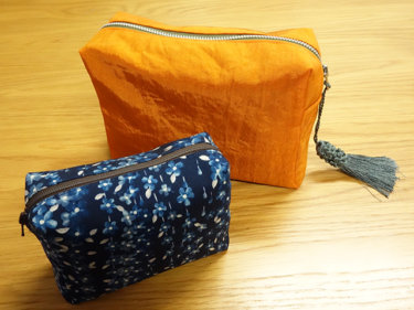 ファスナーポーチの作り方