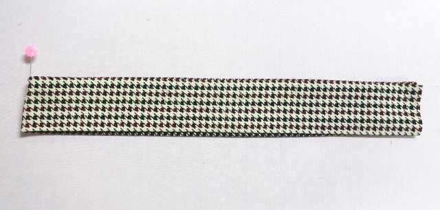 帽子の縁の中心