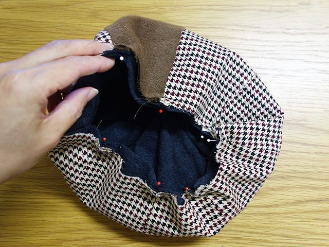 ベレー帽の作り方【前編】 | 作り方と型紙 OHARICO