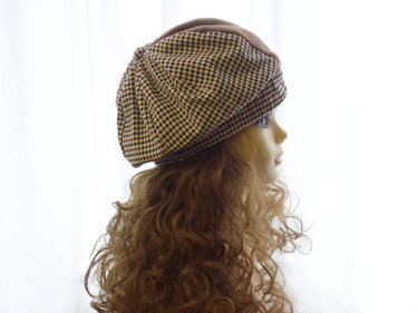 8枚ハギのベレー帽モデル