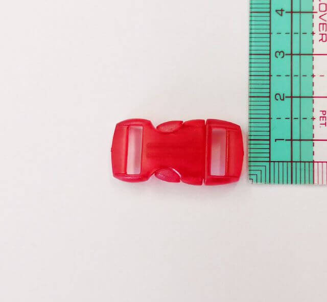 バックルの高さ