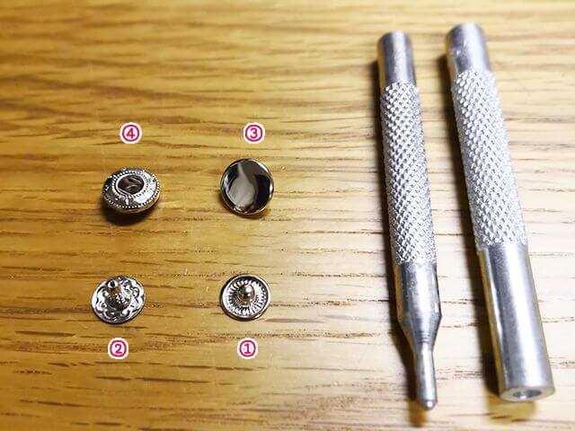 バネホックと打ち具