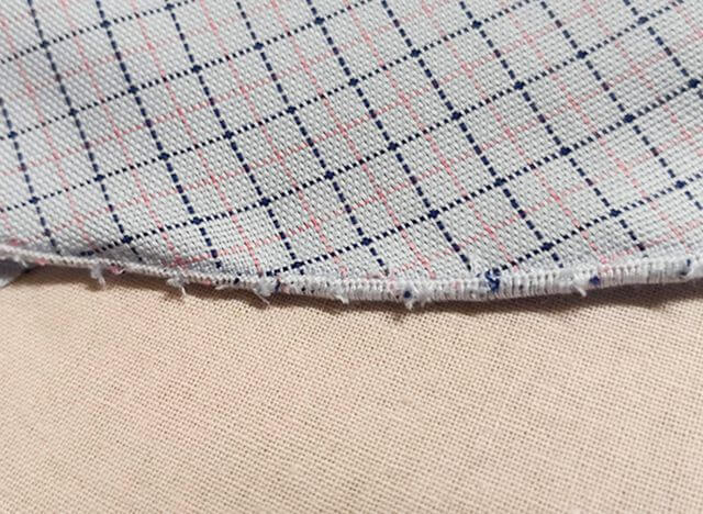 布を巻き込みすぎる