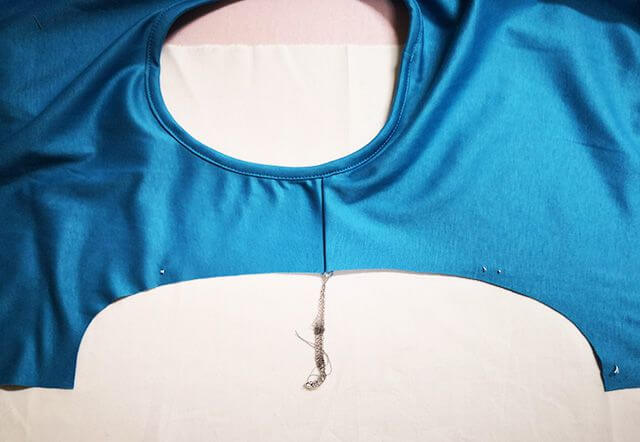 Tシャツに袖をつける