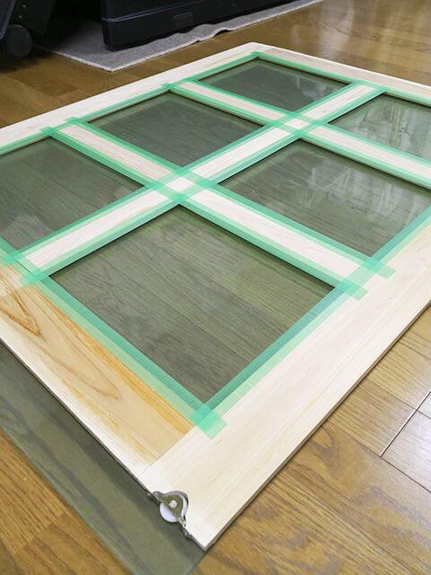 表面もマスキング