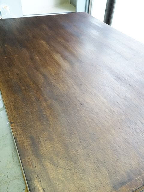 BRIWAXを塗った後