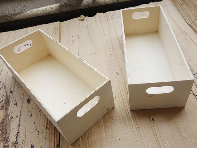 100均の木箱