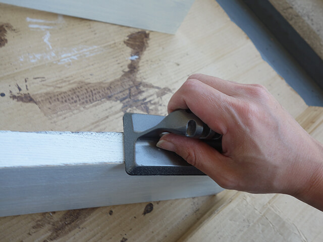 アンティーク加工をする