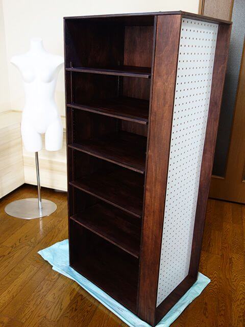本棚の完成