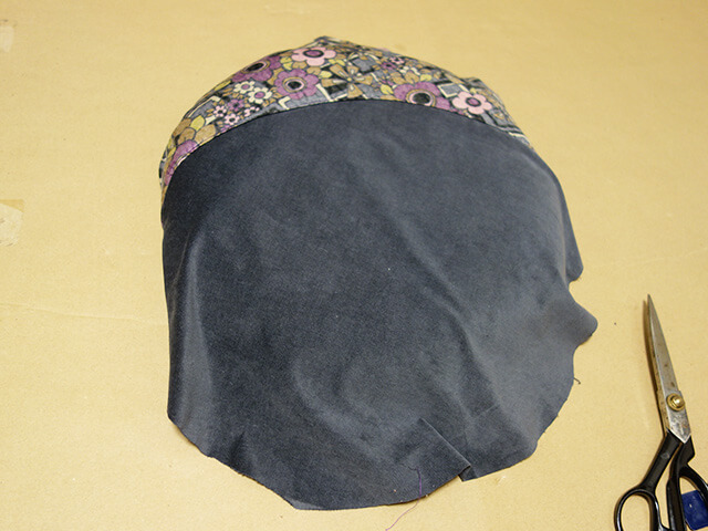 クッションにのせて試す