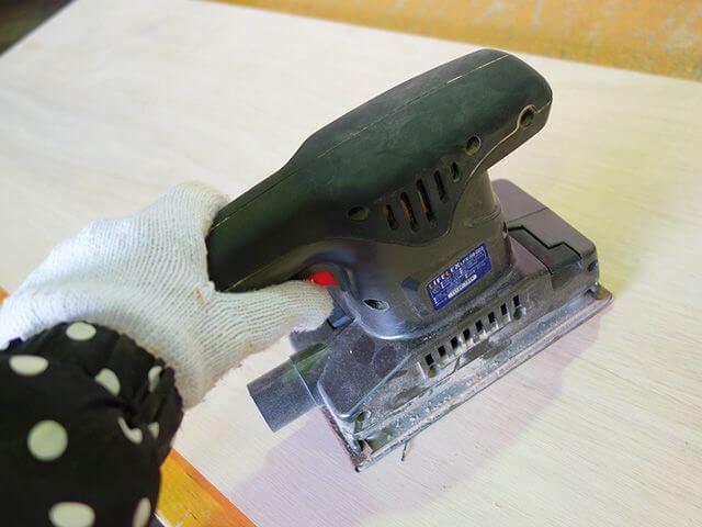 サンダーをかける