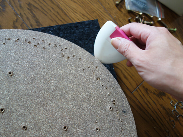 椅子の形をとる