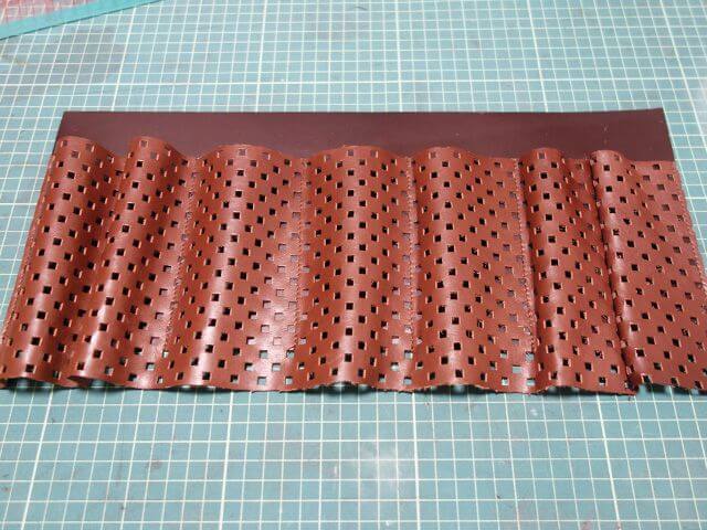 革ポケットの完成