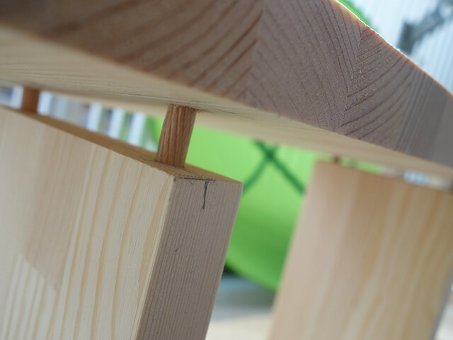 木ダボを使った台の作り方 | 作り方と型紙 OHARICO