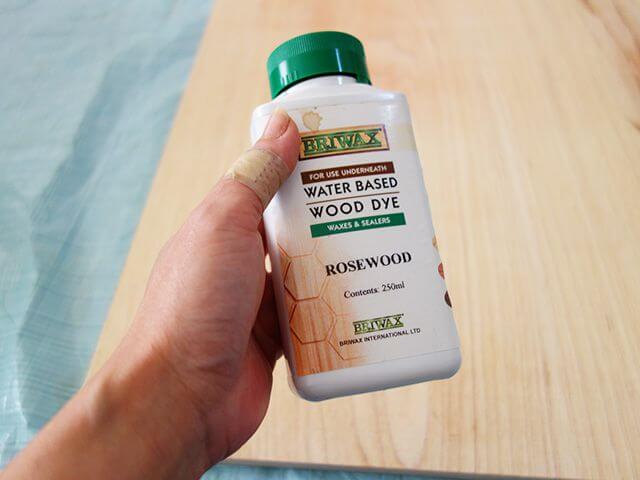 ウッドダイで染める