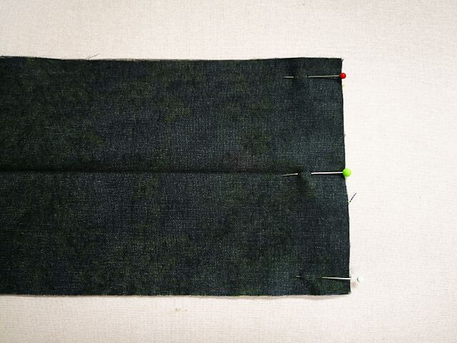 前ウエストベルトの処理