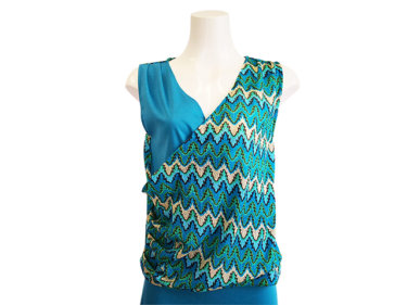 ノースリーブカシュクールの縫い方