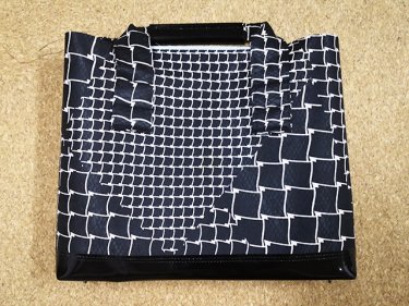 トートバッグの表地の完成