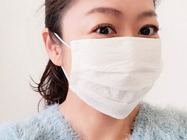 キッチンペーパーマスクの作り方