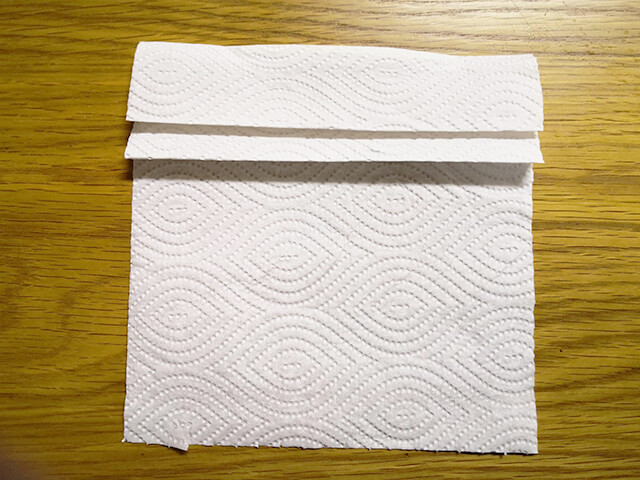 マスクの折り方