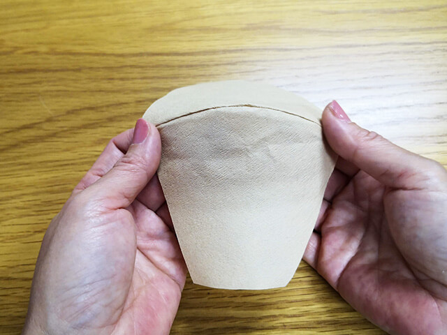 マスク コーヒー フィルター 型紙 もっと簡単！コーヒーフィルターマスクの作り方
