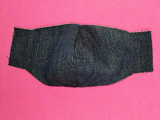 デニムリメイクマスク表地