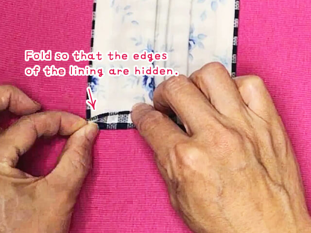 lining are hidden