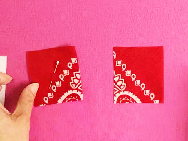 ゴム通し部分のパーツ