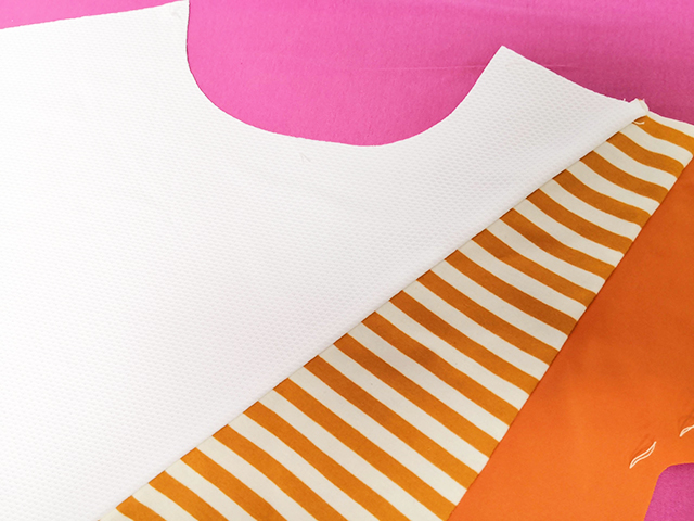 斜め切り替えのトップス