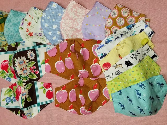 カラフル立体マスク