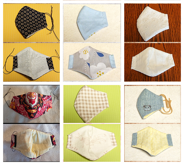 カラフル立体マスク