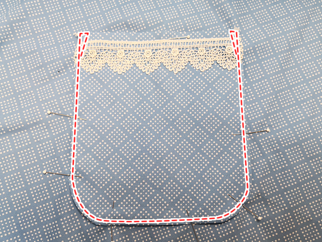 ポケットのつけ方